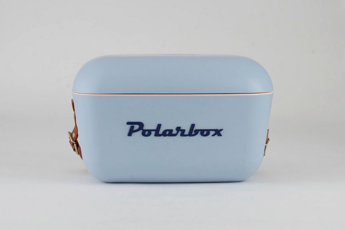 KÜHLBOX Pastellblau 12 L  - Pastellblau, Basics, Kunststoff (40/25.8/25.3cm) - Polarbox