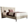 BOXSPRINGBETT 180/200 cm  in Creme  - Creme/Schwarz, Design, Holz/Holzwerkstoff (180/200cm) - Esposa