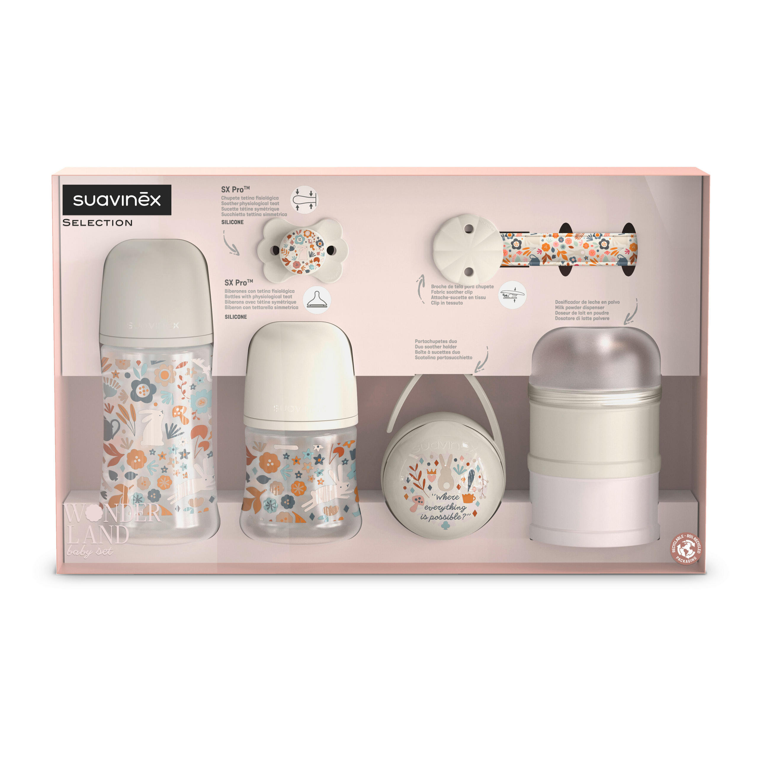 BABYGESCHENKSET - Beige, Basics, Kunststoff (44/22/8cm)