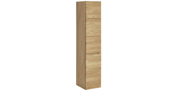 HOCHSCHRANK 30/150/35 cm  - Eichefarben, KONVENTIONELL, Holz/Holzwerkstoff (30/150/35cm) - Linea Natura