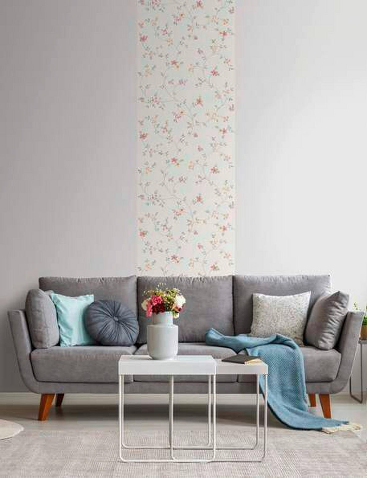 FOTOTAPETE  - Multicolor, ROMANTIK / LANDHAUS, Textil (52/250cm)