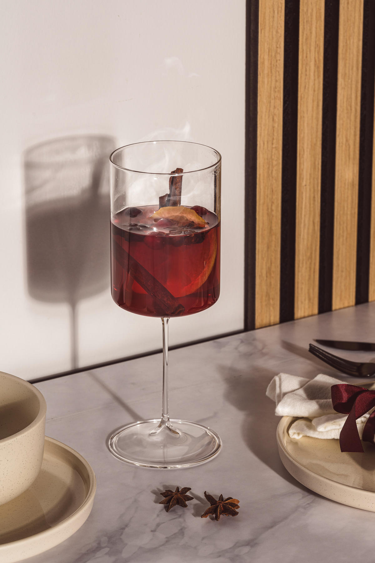 WEINGLAS BASSO 550 ml 2-teilig  - Klar, Design, Glas (8,5/23,5/8,5cm) - Leonardo