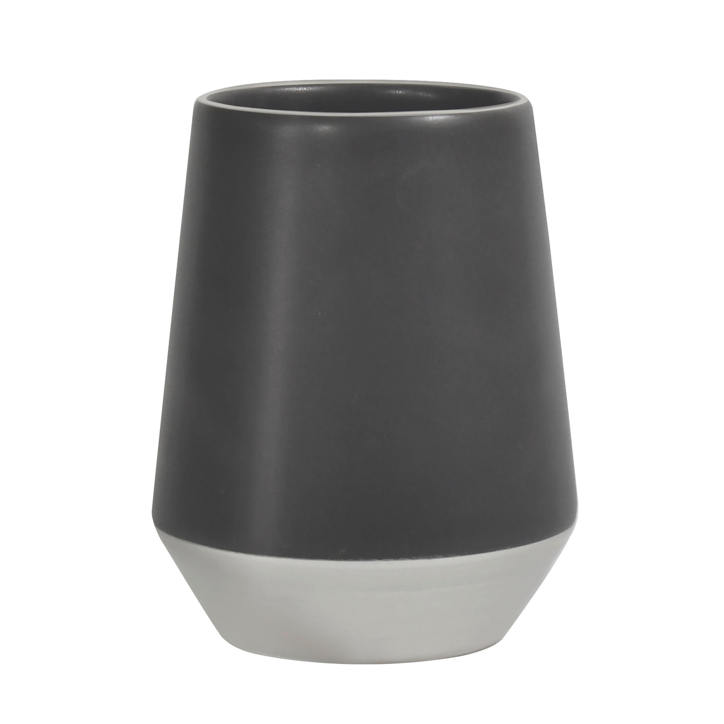 ZAHNBÜRSTENHALTER Keramik  - Silberfarben, Basics, Keramik (9/11,50cm) - Spirella