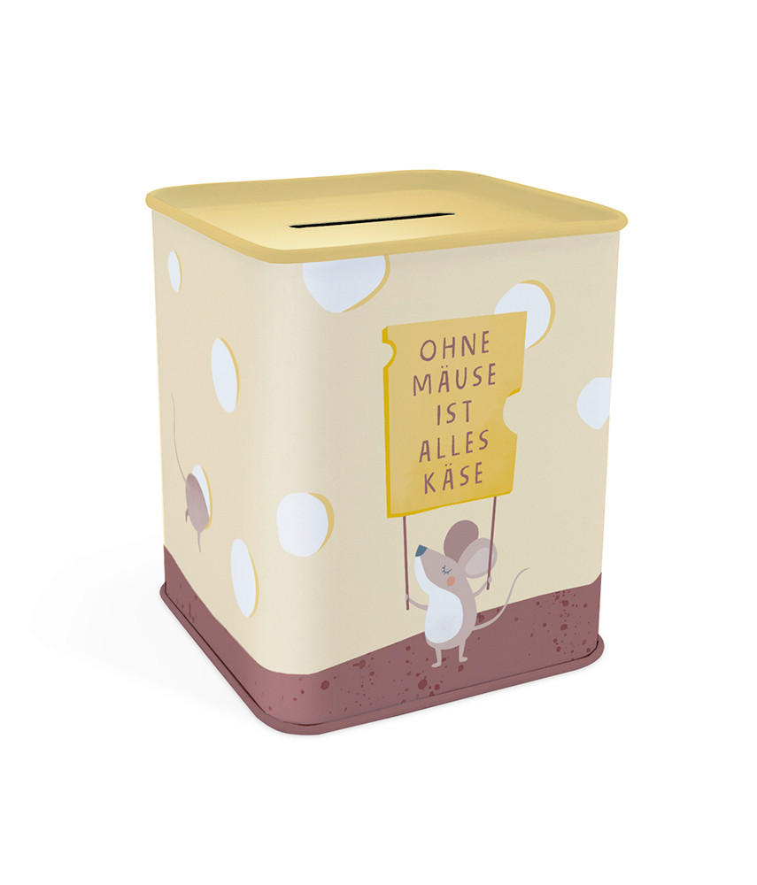 SPARDOSE - Multicolor, Basics, Metall (7,8/9,3/7,8cm)