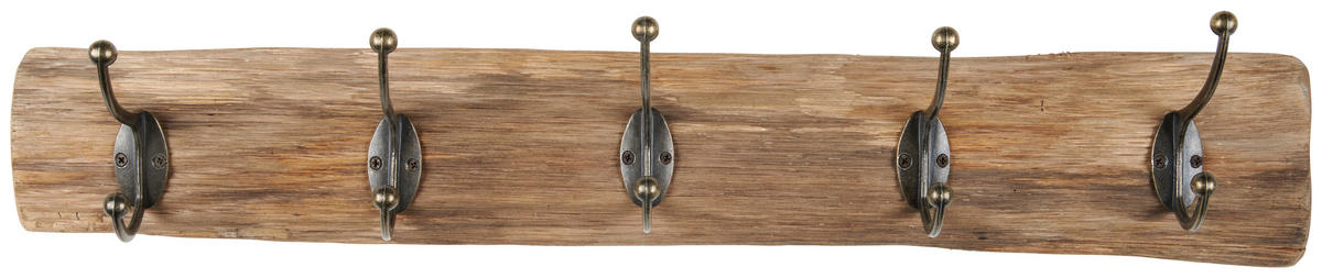 VÄGGKROK  i ek naturfärgad  - naturfärgad, Basics, trä (10/55/10cm)