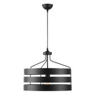 PENDELLEUCHTE 45/120 cm  - Schwarz, Design, Metall (45/120cm)