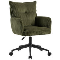 DREHSTUHL  in Webstoff Grün, Schwarz  - Schwarz/Grün, Design, Kunststoff/Textil (58/84,5-92/64cm) - Carryhome