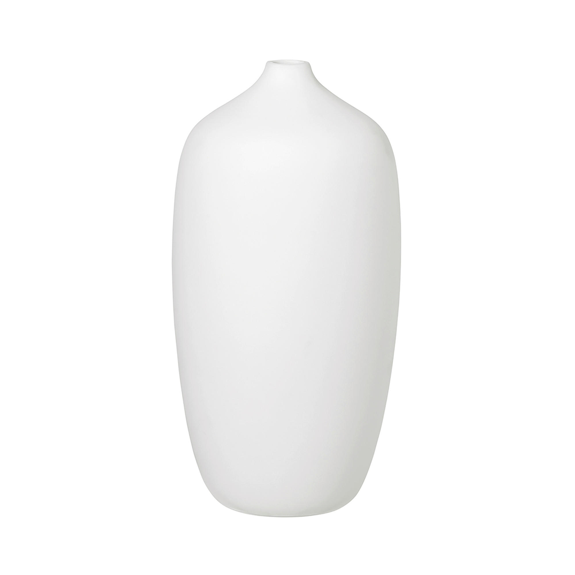 VASE CEOLA 25 cm - Weiß, Design, Keramik (13/25cm) - Blomus