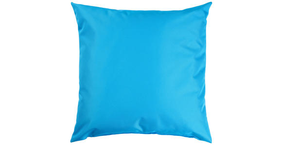 ZIERKISSEN 45/45 cm - Türkis, KONVENTIONELL, Textil (45/45cm) - Esposa