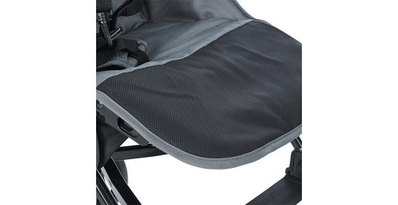 BUGGY Madrid - Dunkelgrau/Schwarz, Basics, Kunststoff/Textil (79/51/105cm) - My Baby Lou