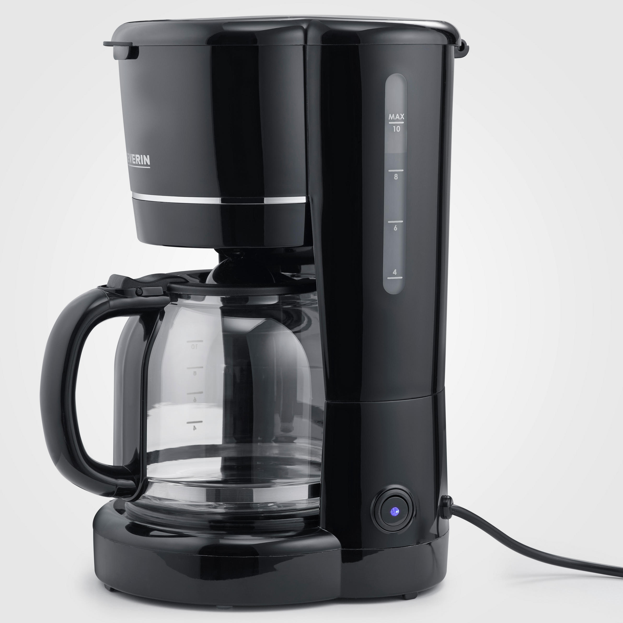 FILTERKAFFEEMASCHINE  - Schwarz, Basics, Kunststoff (20/32,5/25cm) - Severin