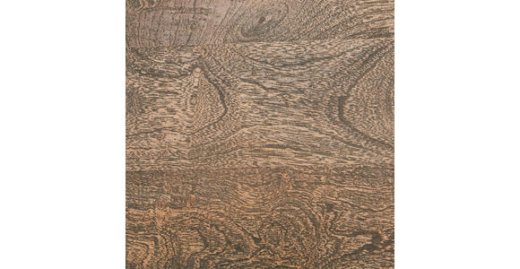 COUCHTISCH Mangoholz massiv 115/70/45 cm rechteckig Braun - Silberfarben/Braun, Trend, Holz/Metall (115/70/45cm) - Ambia Home