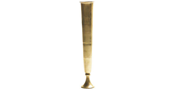 VASE 82 cm  - Goldfarben, KONVENTIONELL, Metall (17/82cm) - Ambia Home