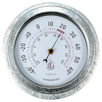TERMOMETER - silver, Basics, metall (22/22/5,5cm) - Nextime
