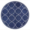 OUTDOORTEPPICH 120 cm Berlin Blau  - Blau, LIFESTYLE, Kunststoff/Textil (120cm)
