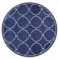OUTDOORTEPPICH 200 cm Berlin Blau  - Blau, LIFESTYLE, Kunststoff/Textil (200cm) - Novel