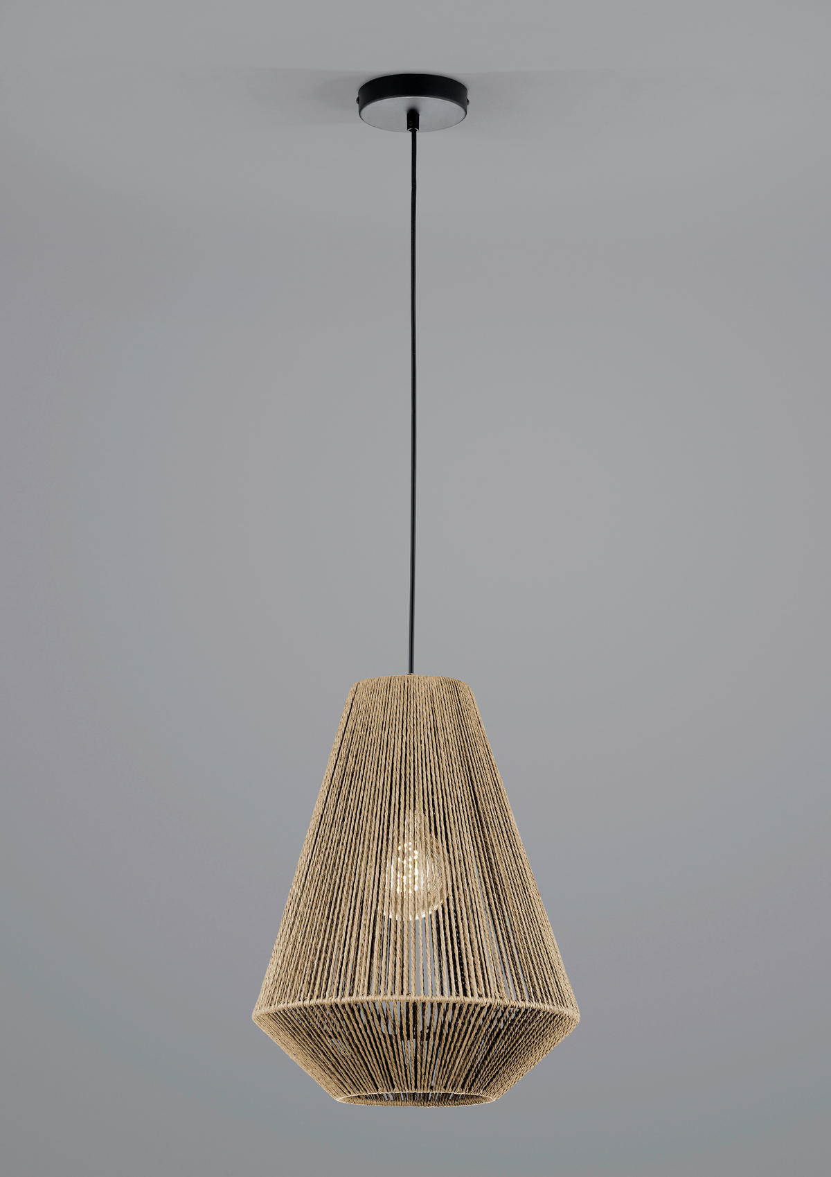 HÄNGELEUCHTE 33/120 cm  - Naturfarben, Design, Papier (33/120cm) - Hell