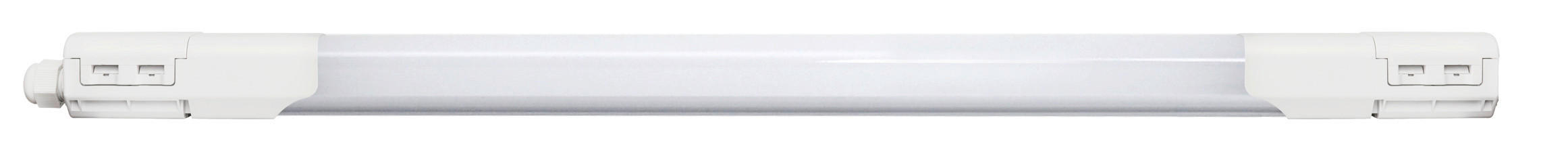 LED-DECKENLEUCHTE plus 59,5/5,2/4,1 cm  - Weiß, Basics, Kunststoff (59,5/5,2/4,1cm)