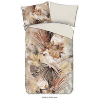 BETTWÄSCHE Descanso Satin 140/200 cm  - Sandfarben/Beige, LIFESTYLE, Textil (140/200cm)