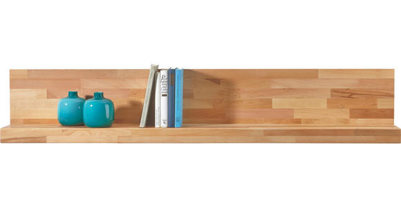 WANDBOARD in 150/27/21,8 cm Buchefarben - Buchefarben, Natur, Holz (150/27/21,8cm) - Hom`in
