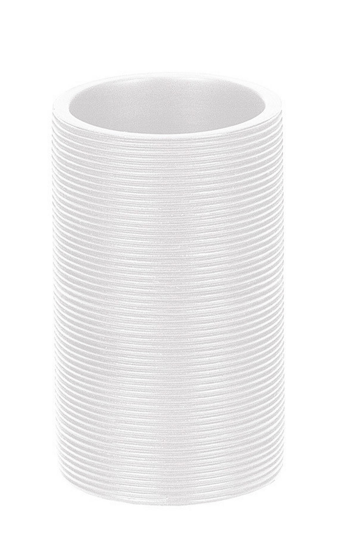 KELÍMEK NA ZUBNÍ KARTÁČEK bílá - bílá, Basics, dřevo/plast (6,6/11cm) - Kleine Wolke