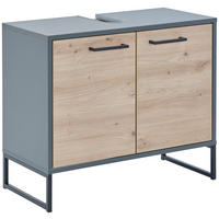 WASCHBECKENUNTERSCHRANK 70/47/33 cm  - MODERN, Holzwerkstoff/Metall (70/47/33cm) - MID.YOU