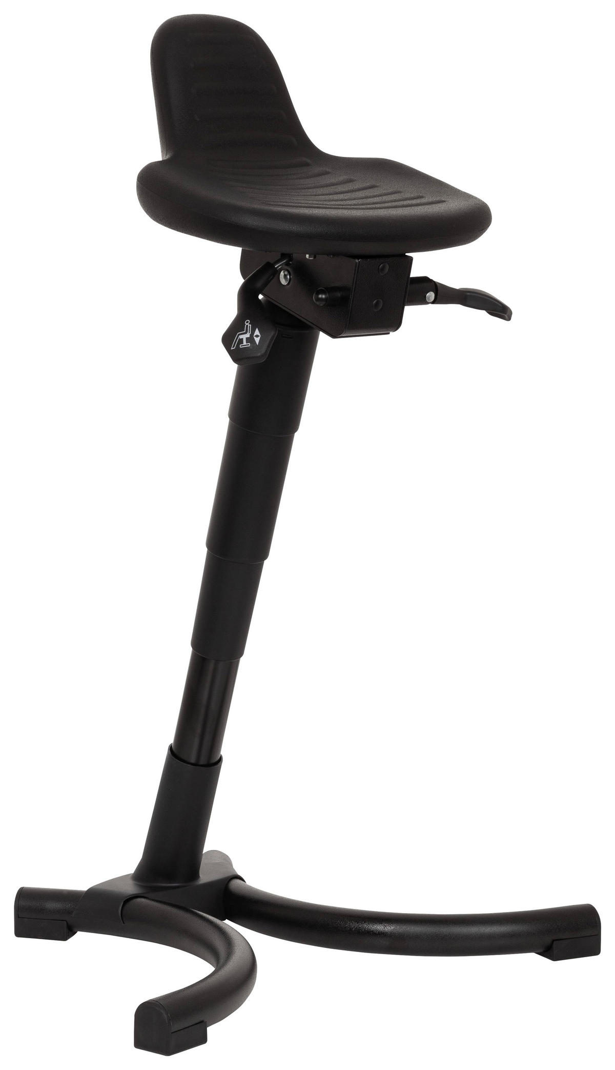 STÅSTÖD  svart  - svart, Basics, metall/plast (56/75-92/47cm) - MID.YOU