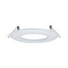 EINBAURAHMEN 13 cm  - Weiß, Basics, Metall (13cm) - Paulmann