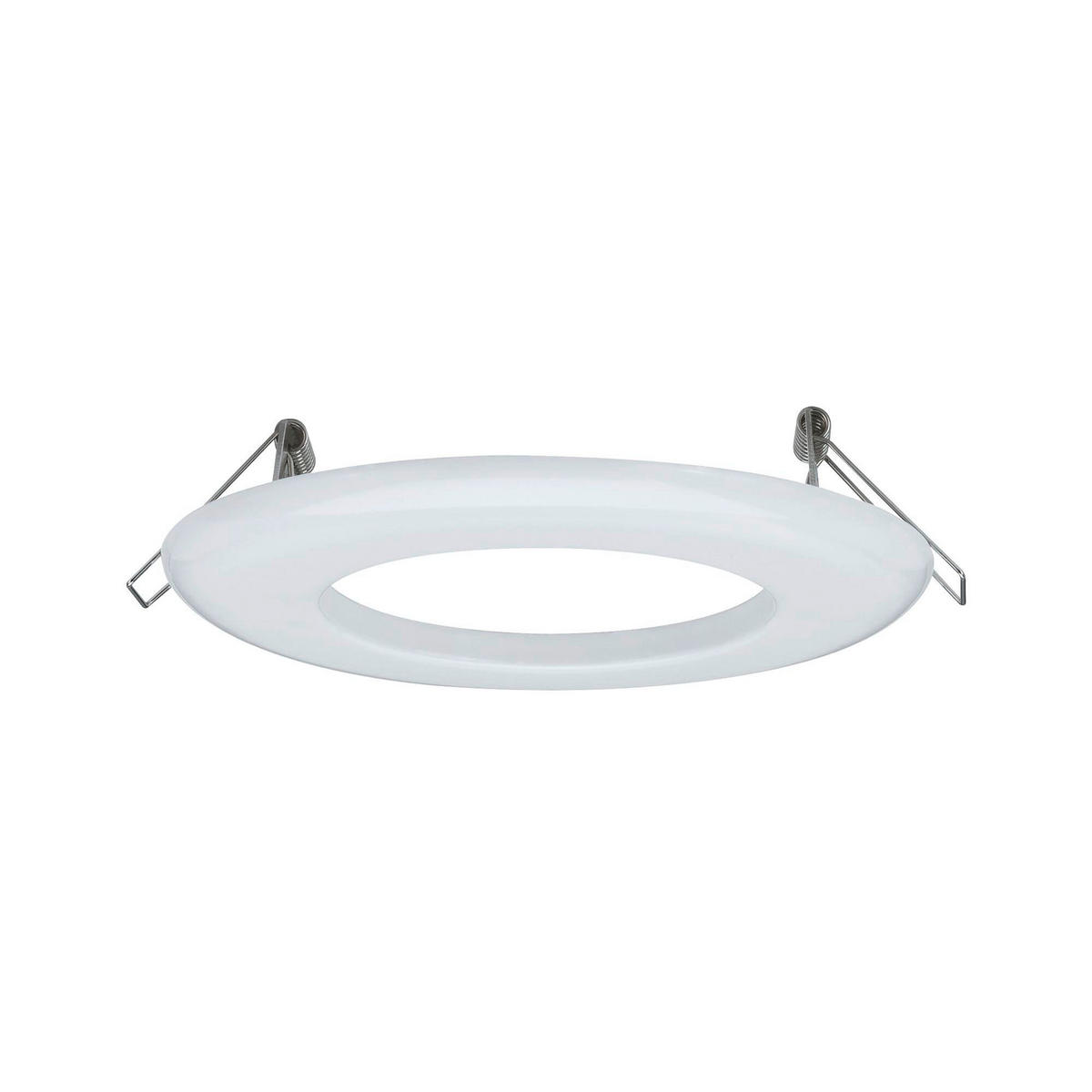 EINBAURAHMEN 13 cm  - Weiß, Basics, Metall (13cm) - Paulmann