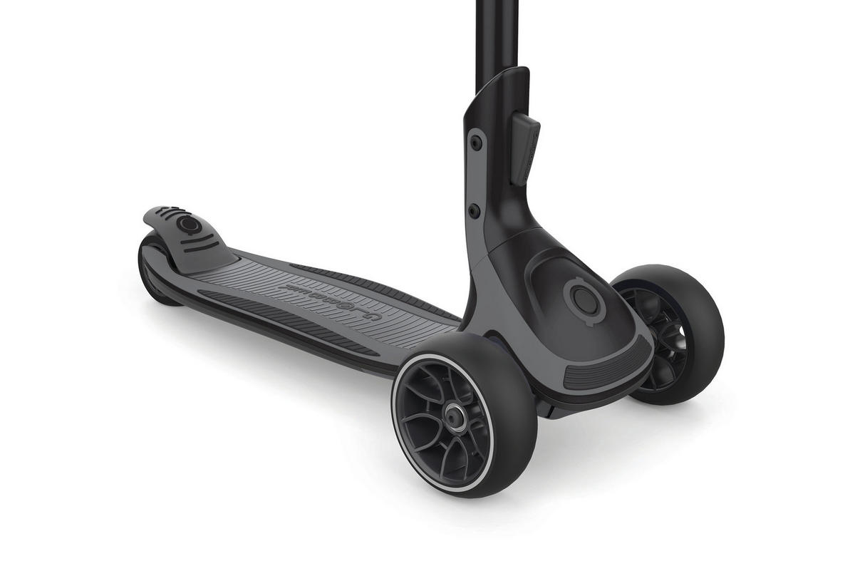SCOOTER ULTIMUM  - Dunkelgrau/Schwarz, Basics, Kunststoff/Metall (39,5/101/63cm) - GLOBBER