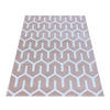 VÄVD MATTA 200/290 cm Costa 3524 Pink  - pink, Design, textil (200/290cm)