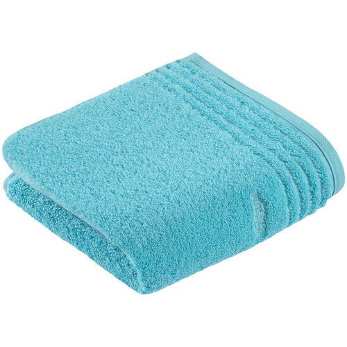HANDTUCH 110/60 cm Vienna Style Supersoft NOS Vossen Wäsche Blau  - Blau, Basics, Textil (110/60cm) - Vossen