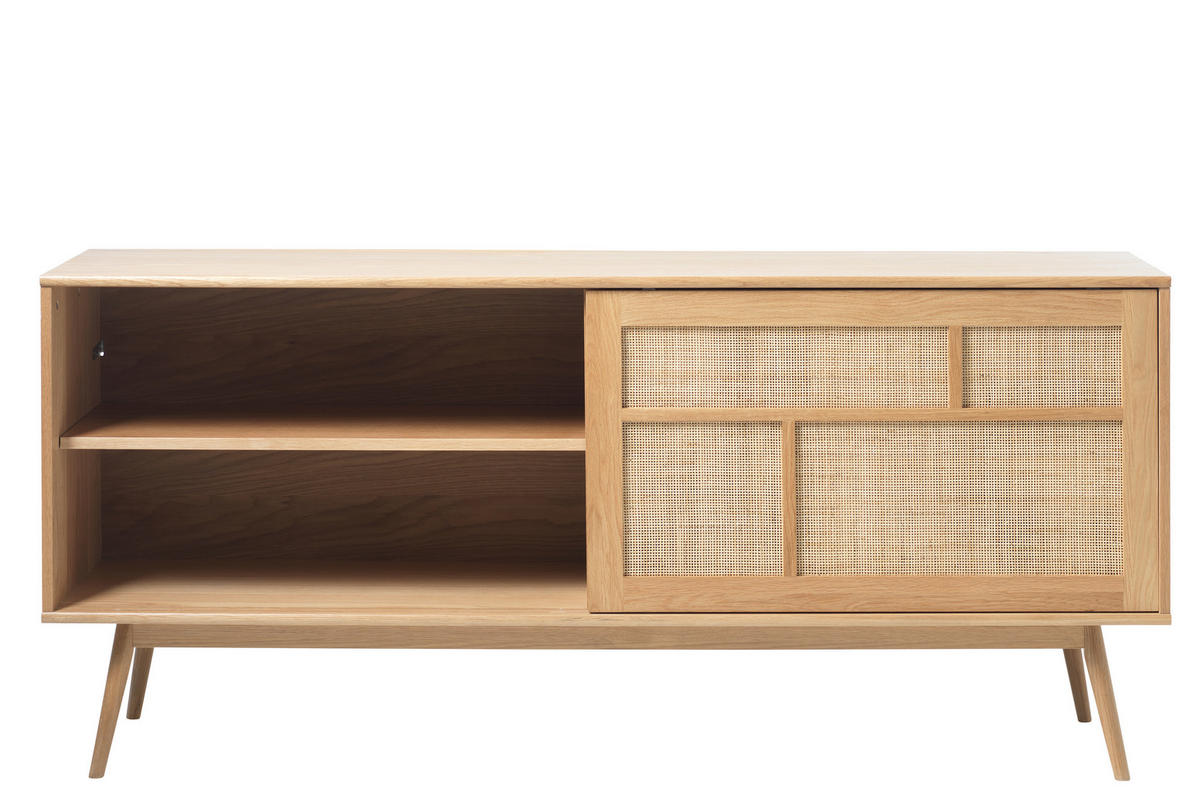 SIDEBOARD  in 180/79/45 cm  - Eichefarben/Naturfarben, Trend, Naturmaterialien/Holzwerkstoff (180/79/45cm) - Carryhome