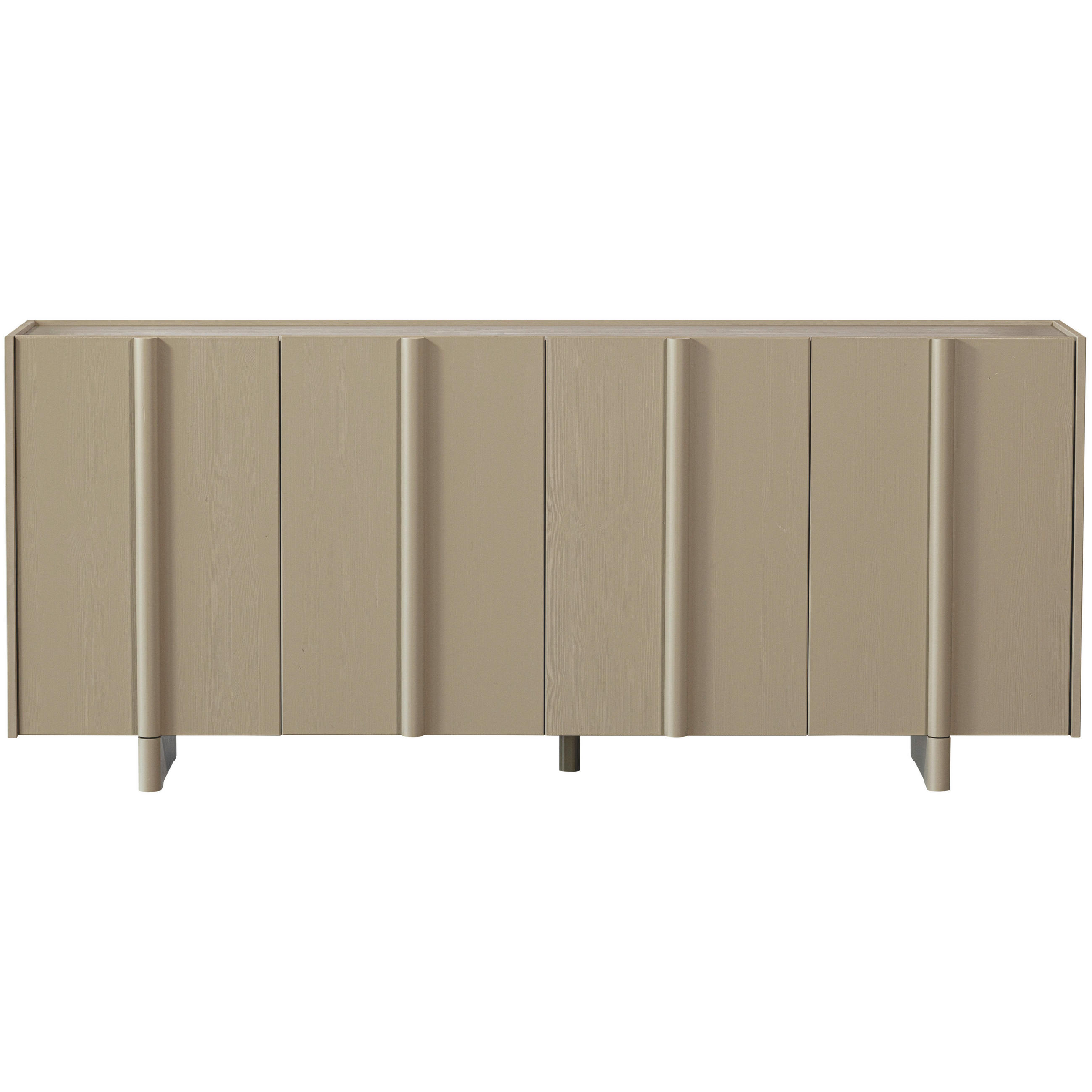 SIDEBOARD Basu 200/85/46 cm  - Schlammfarben, Design, Holz (200/85/46cm) - Livetastic