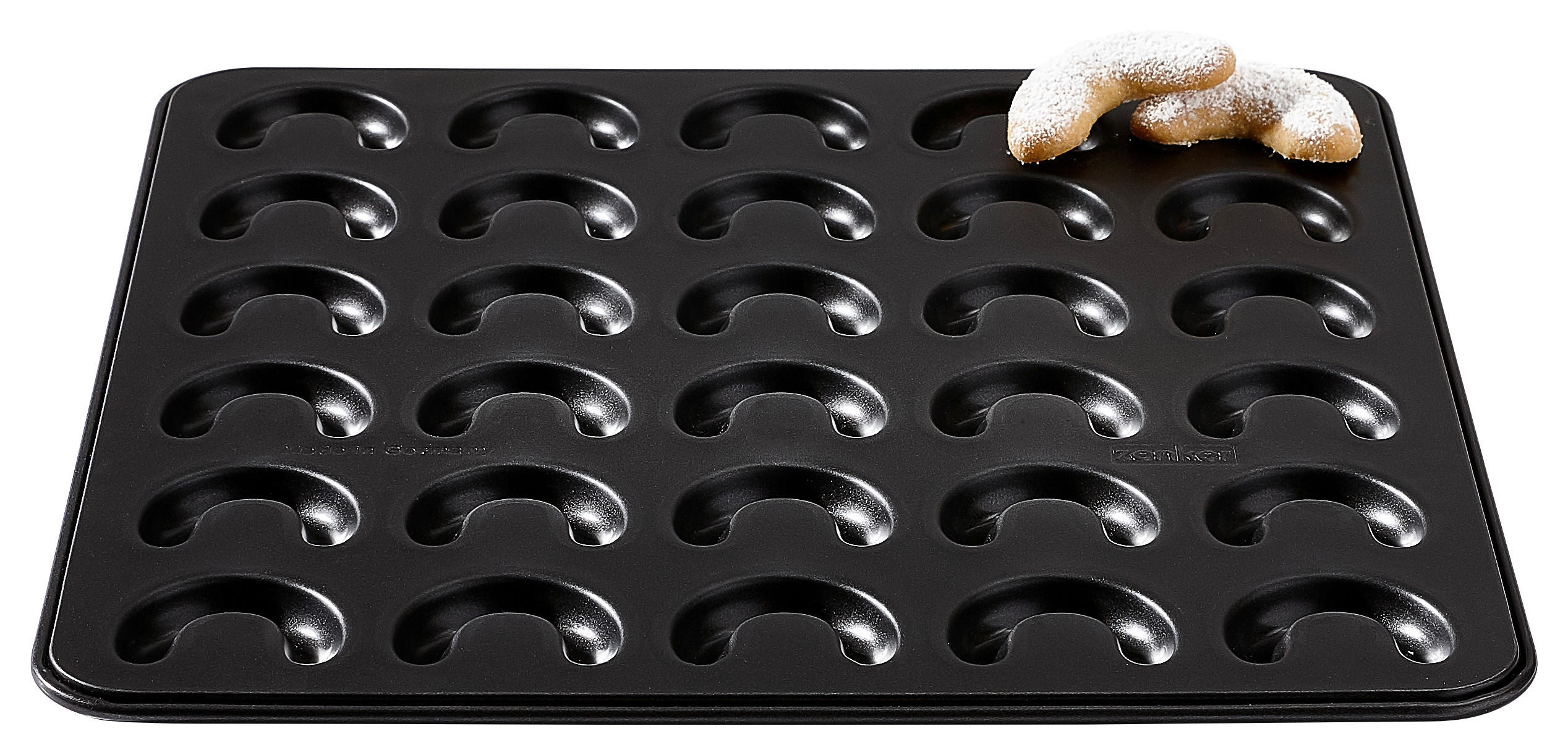 VANILLEKIPFERLFORM 32/31/1,5 cm  - Basics, Metall (32/31/1,5cm) - Zenker