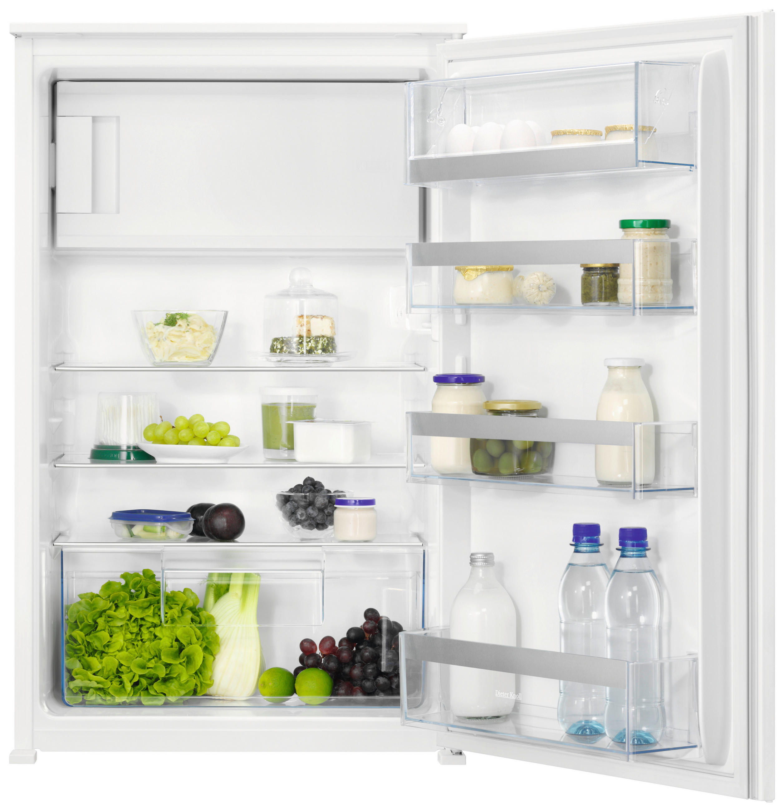 KÜHLSCHRANK 54/87,3/54,9 cm DKBA1247SK  - Weiss, Basics, Glas/Kunststoff (54/87,3/54,9cm) - Dieter Knoll