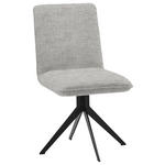 STUHL  in Stahl Webstoff Metall, Textil  - Beige/Schwarz, Design, Textil/Metall (46,5/87/64cm) - Voleo