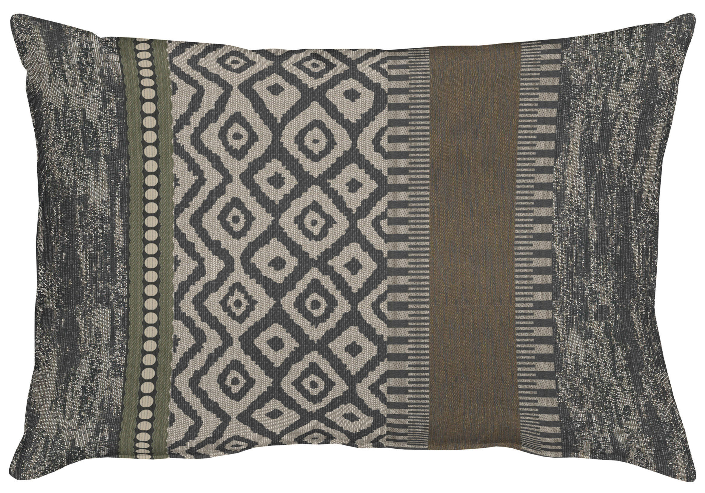 ZIERKISSEN 35/50 cm  - Anthrazit, Design, Textil (35/50cm) - Apelt