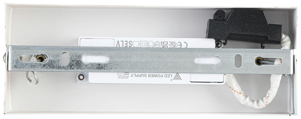 HÄNGELEUCHTE 100/8/120 cm   - Sandfarben, Trend, Kunststoff/Metall (100/8/120cm) - Collet's Monde