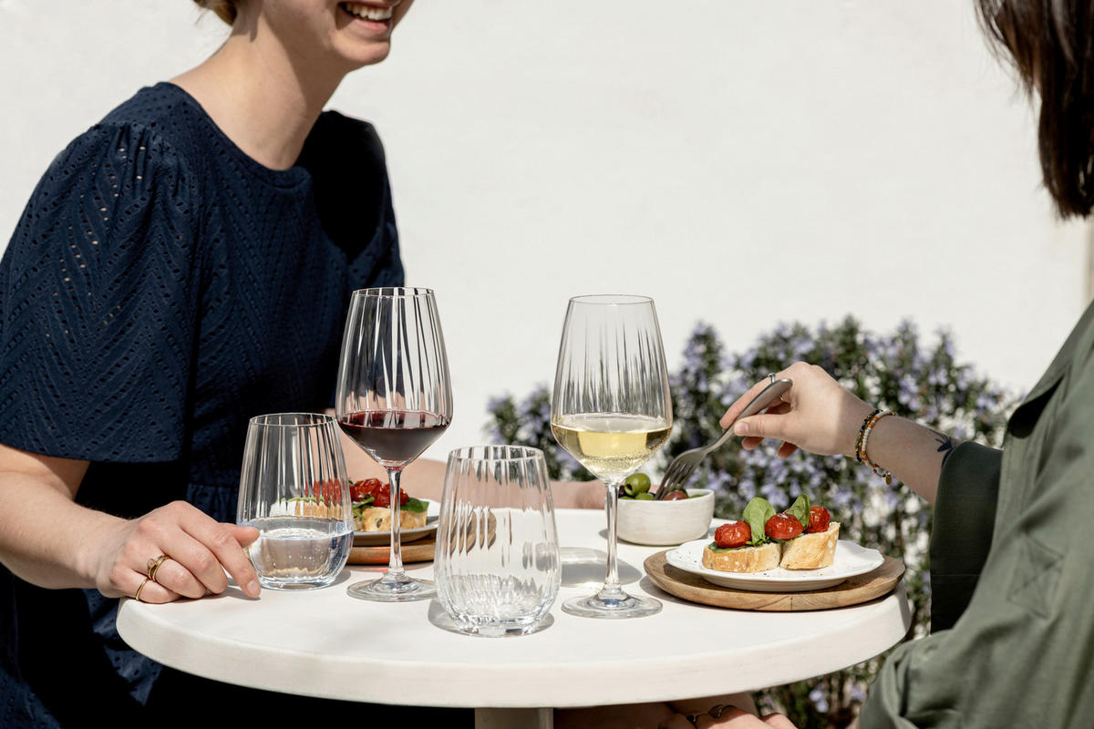 GLÄSERSET Blossom  4-teilig  - Transparent, Design, Glas (9,0/12,7cm) - Schott Zwiesel