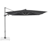 AMPELSCHIRM 275 cm Dunkelgrau  - Dunkelgrau/Silberfarben, KONVENTIONELL, Textil/Metall (275/263cm) - KNIRPS