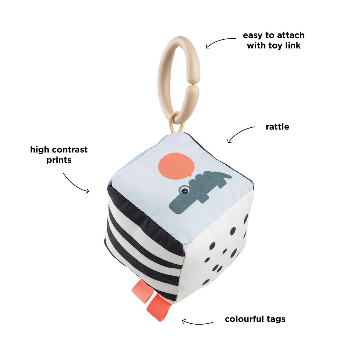 GREIFLING  - Multicolor, Basics, Textil (7/7/7cm)