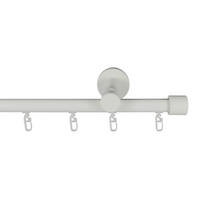 VORHANGSTANGE  420 cm  - Weiß, KONVENTIONELL, Metall (420cm)