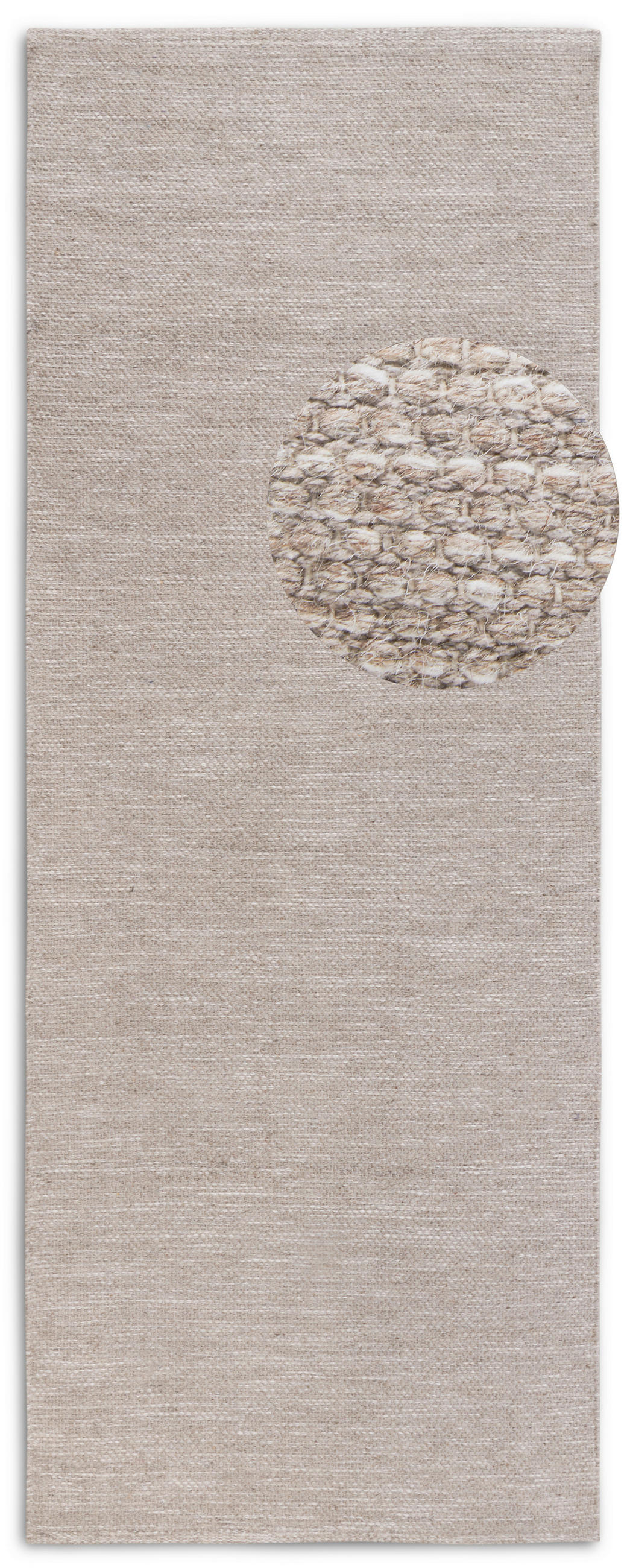 LÄUFER 80/200/200 cm Delhi  - Beige/Creme, Basics, Textil (80/200/200cm) - Elle Decoration