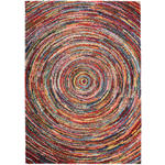 WEBTEPPICH 65/130 cm Sixteen Round Multicolor  - Multicolor, Trend, Textil (65/130cm) - Novel