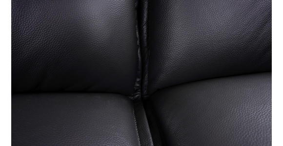 ECKBANK 178/237 cm  in Anthrazit  - Anthrazit/Schwarz, Design, Leder/Textil (178/237cm) - Novel