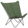 GARTEN-RELAXSESSEL Stahl  - Titanfarben/Olivgrün, Basics, Kunststoff/Metall (91/87/83cm) - Lafuma Mobilier