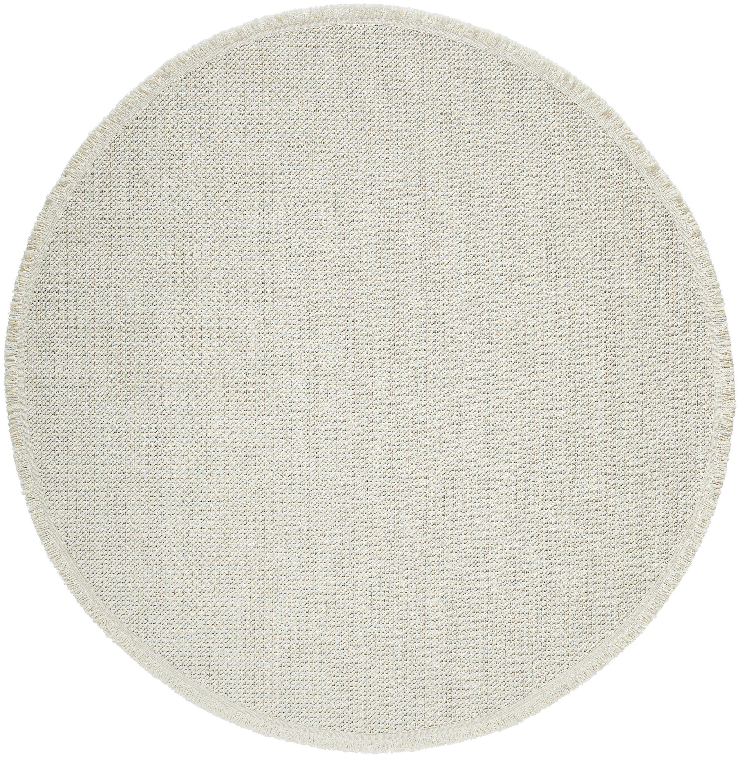 WEBTEPPICH 200 cm Weiß  - Weiß, Basics, Textil (200cm) - Novel