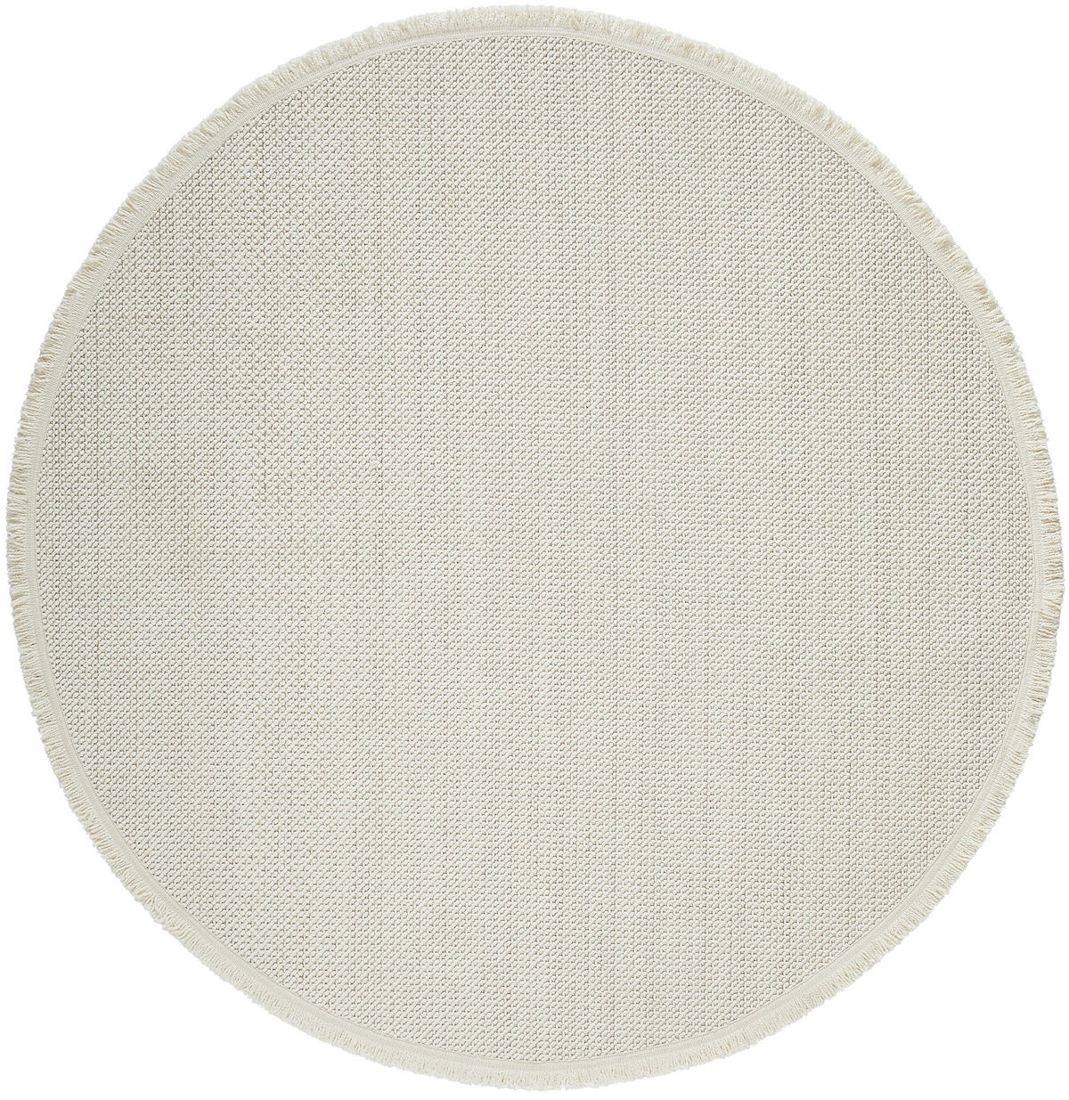 WEBTEPPICH 200 cm Weiß  - Weiß, Basics, Textil (200cm) - Novel