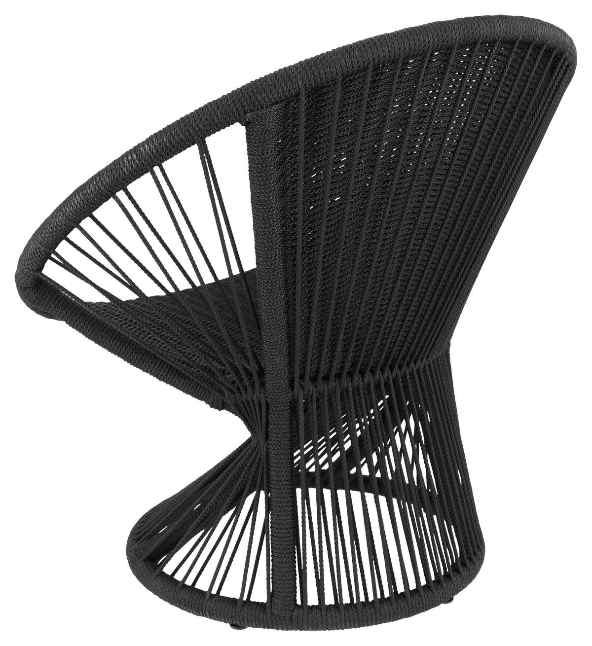 LOUNGESESSEL Schwarz  - Schwarz, MODERN, Textil/Metall (82/75/72cm) - Jan Kurtz